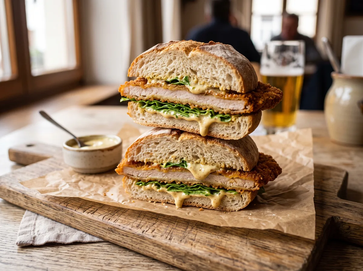Schnitzel Semmel