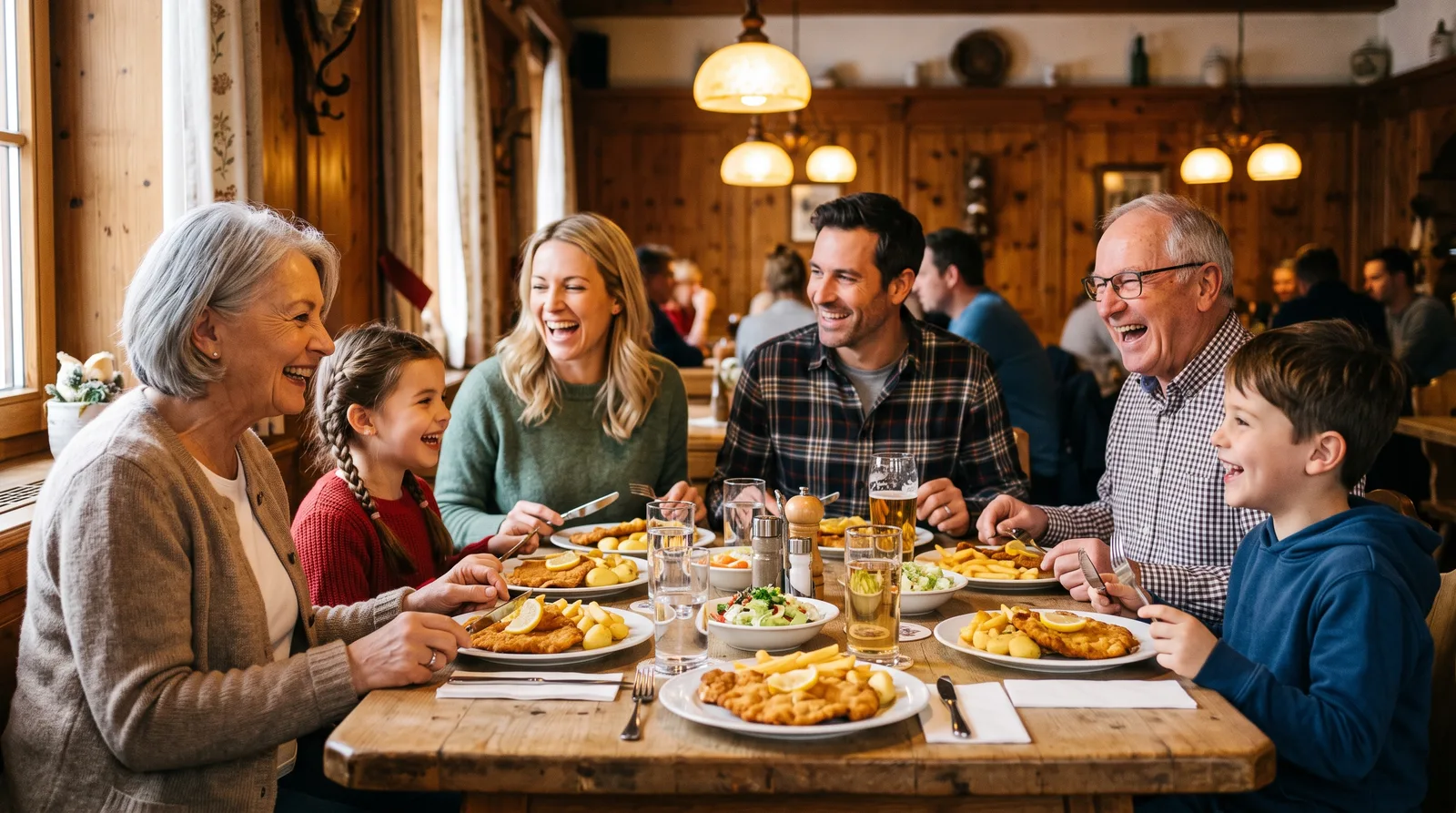 Kinderen aan tafel