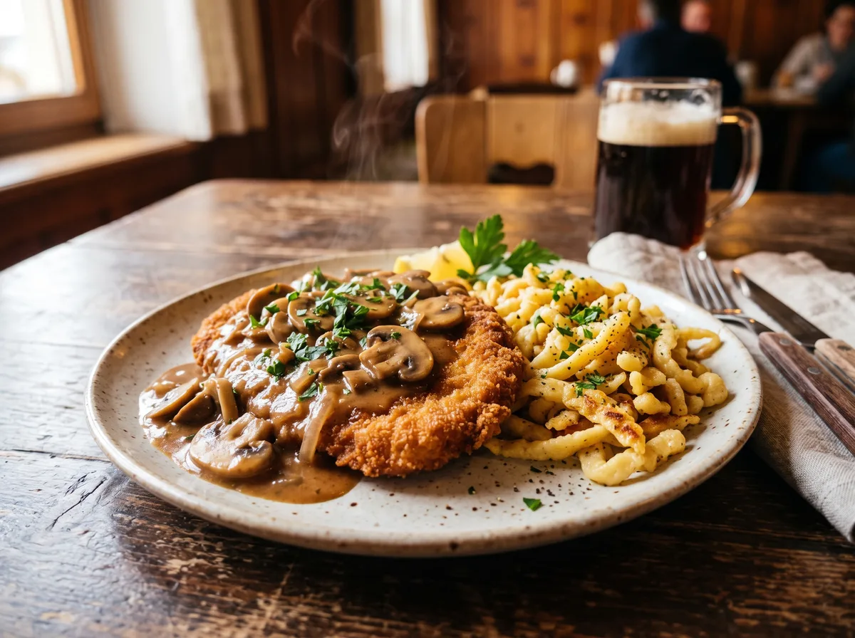 Jägerschnitzel